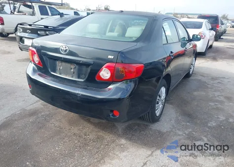 2009 Toyota Corolla Base из США, поврежденный, VIN JTDBL40E099087779